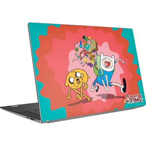 Adult Swim Adventure Time Jake and Finn Dell XPS Skin