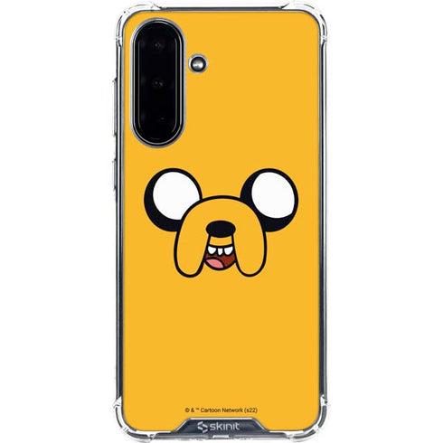 Adult Swim Adventure Time Jake The Dog Galaxy A36 5G Clear Case
