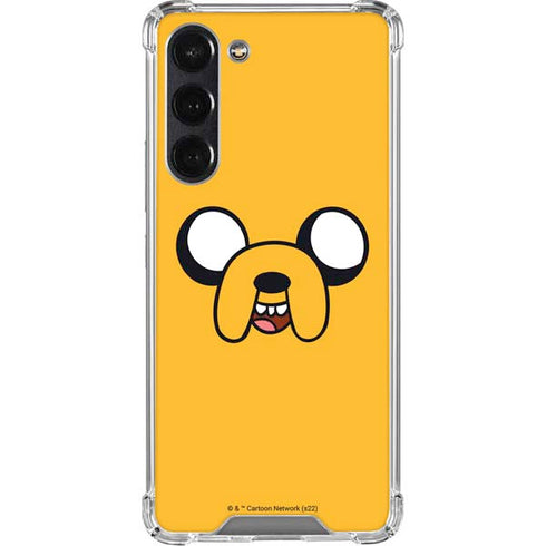 Adult Swim Adventure Time Jake The Dog Galaxy S24 FE Clear Case