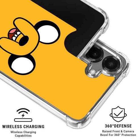 Adult Swim Adventure Time Jake The Dog Galaxy S26 Clear Case