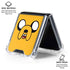 Adult Swim Adventure Time Jake The Dog Galaxy Z Flip6 Clear Case