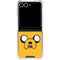 Adult Swim Adventure Time Jake The Dog Galaxy Z Flip7 Clear Case