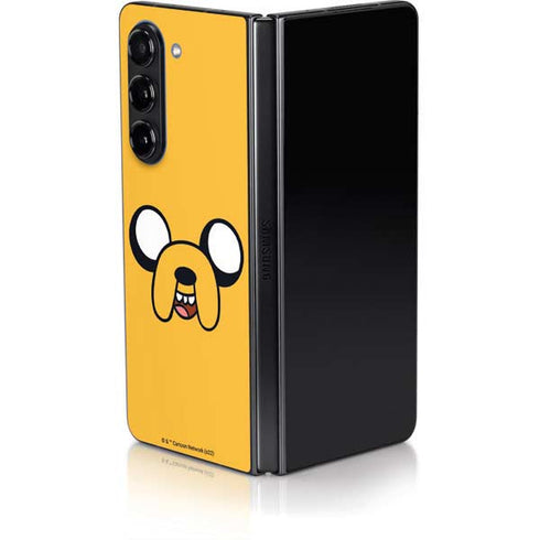 Adult Swim Adventure Time Jake The Dog Galaxy Z Fold5 5G Skin
