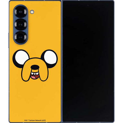 Adult Swim Adventure Time Jake The Dog Galaxy Z Fold6 Skin