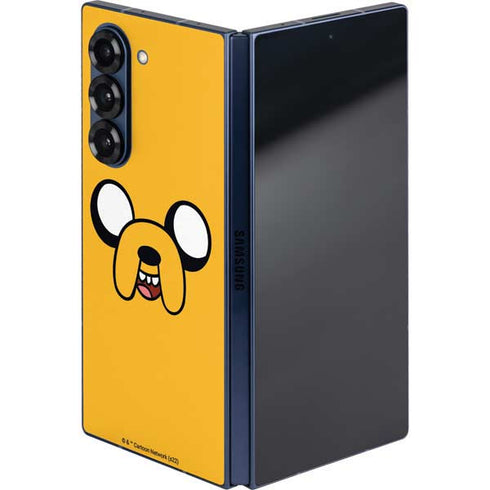 Adult Swim Adventure Time Jake The Dog Galaxy Z Fold6 Skin
