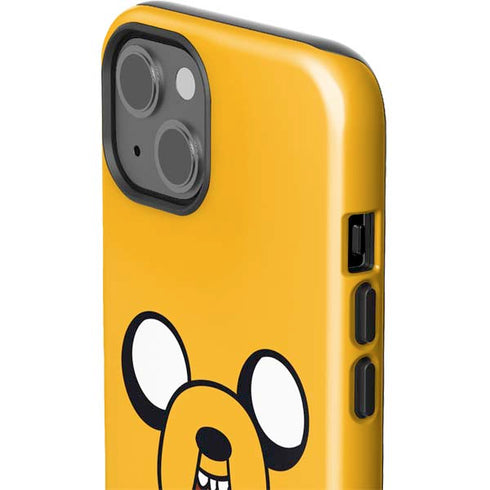 Adult Swim Adventure Time Jake The Dog iPhone 15 Impact Case