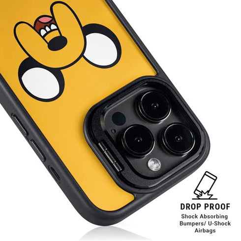 Adult Swim Adventure Time Jake The Dog iPhone 15 Pro Kickstand Case