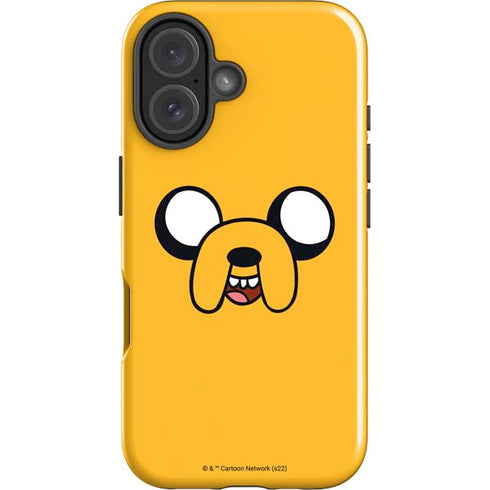 Adult Swim Adventure Time Jake The Dog iPhone 16 Plus Impact Case