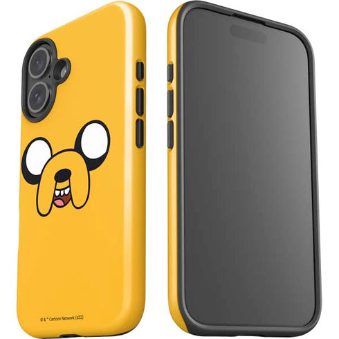 Adult Swim Adventure Time Jake The Dog iPhone 16 Plus Impact Case