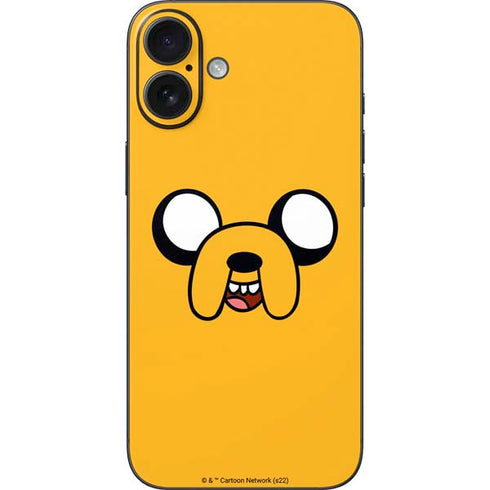 Adult Swim Adventure Time Jake The Dog iPhone 16 Plus Skin