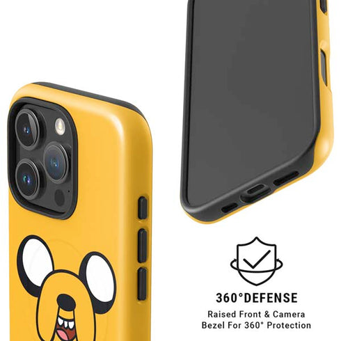 Adult Swim Adventure Time Jake The Dog iPhone 16 Pro Max Magsafe Impact Case
