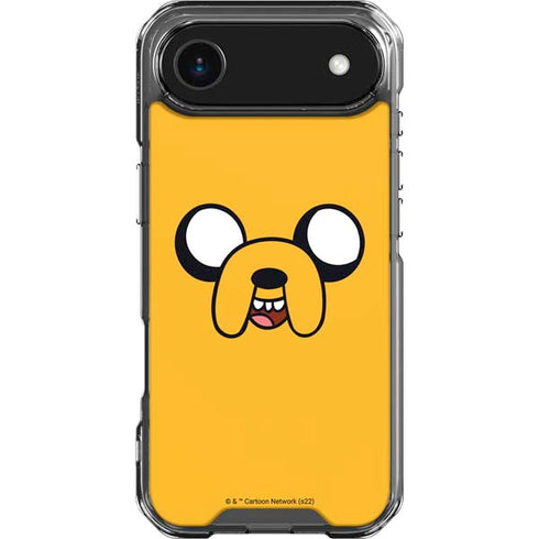 Adult Swim Adventure Time Jake The Dog iPhone 17 Air Clear Case