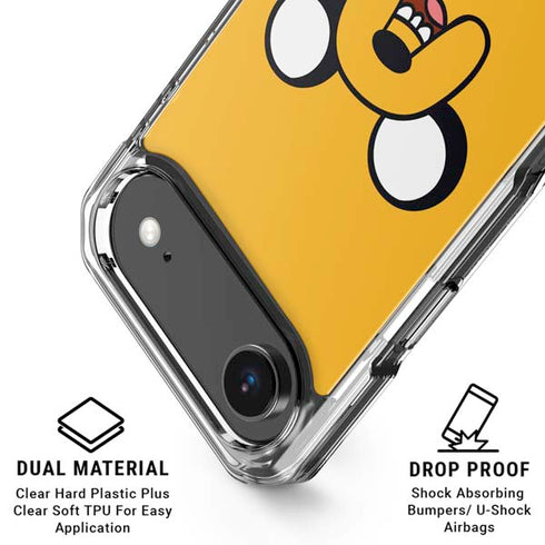 Adult Swim Adventure Time Jake The Dog iPhone 17 Air Clear Case