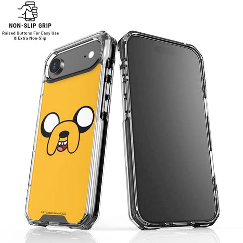 Adult Swim Adventure Time Jake The Dog iPhone 17 Air Clear Case