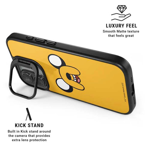 Adult Swim Adventure Time Jake The Dog iPhone 17 Kickstand Case
