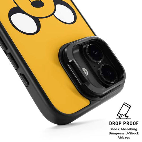 Adult Swim Adventure Time Jake The Dog iPhone 17 Kickstand Case