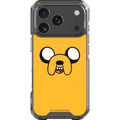 Adult Swim Adventure Time Jake The Dog iPhone 17 Pro Clear Case