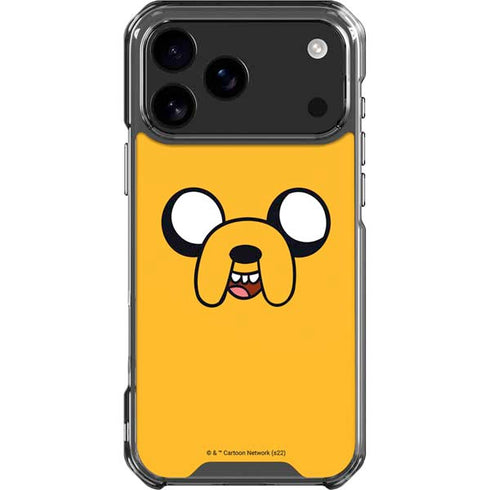 Adult Swim Adventure Time Jake The Dog iPhone 17 Pro Max Clear Case