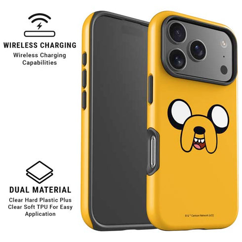 Adult Swim Adventure Time Jake The Dog iPhone 17 Pro Max Magsafe Impact Case