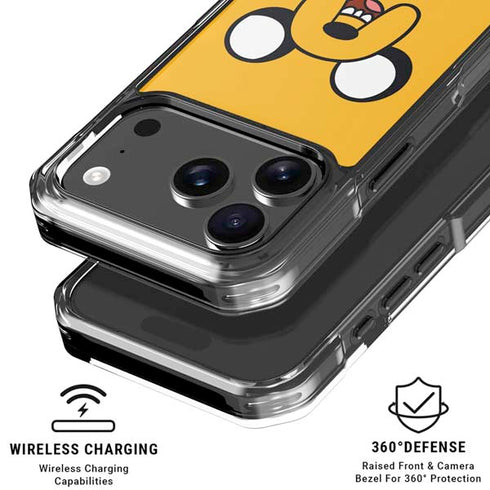 Adult Swim Adventure Time Jake The Dog iPhone 18 Pro Clear Case
