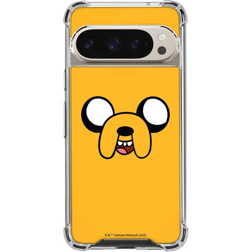 Adult Swim Adventure Time Jake The Dog Pixel 9 Pro XL Clear Case