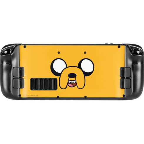 Adult Swim Adventure Time Jake The Dog Steam Deck Handheld Gaming Computer OLED Skin