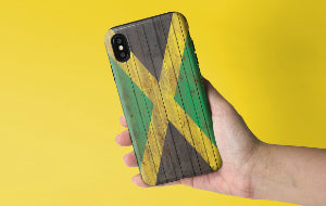Skinit jamaica Flag designs