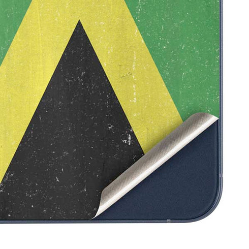 Jamaica Flag Distressed Galaxy A35 5G Skin