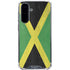 Jamaica Flag Distressed Galaxy A36 5G Clear Case