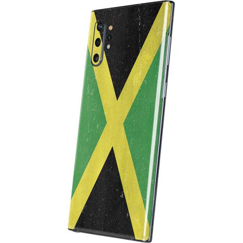 Jamaica Flag Distressed Galaxy Note 10 Plus Skin