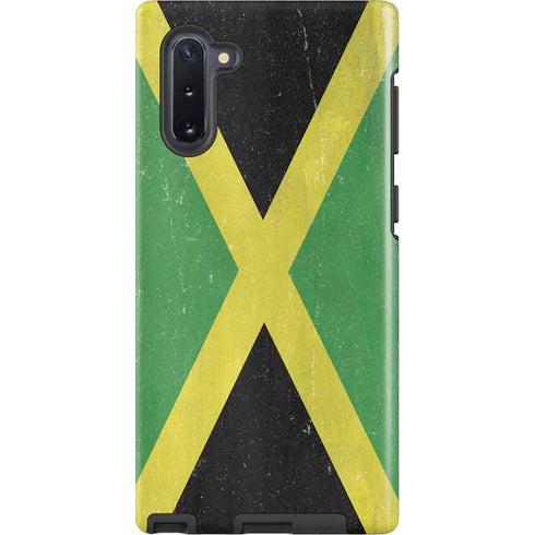 Jamaica Flag Distressed Galaxy Cases