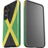Jamaica Flag Distressed Galaxy S25 Plus Impact Case