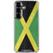 Jamaica Flag Distressed Galaxy S26 Plus Clear Case