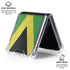 Jamaica Flag Distressed Galaxy Z Flip6 Clear Case