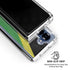 Jamaica Flag Distressed Galaxy Z Fold6 Clear Case