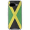 Jamaica Flag Distressed Google Pixel 9a Clear Case