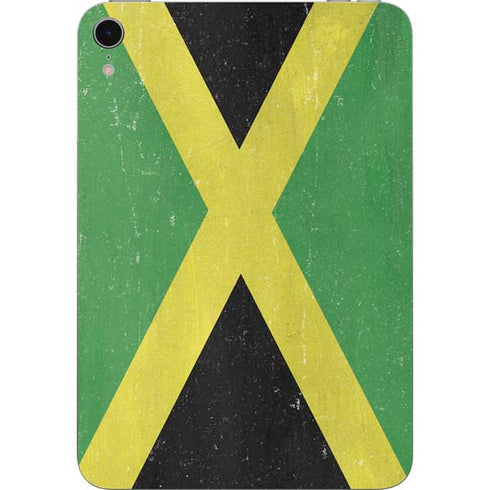 Jamaica Flag Distressed Apple iPad Mini Skin