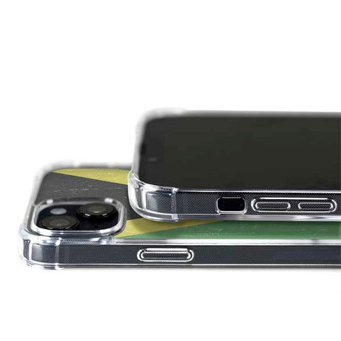 Jamaica Flag Distressed iPhone 14 MagSafe Case