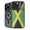 Jamaica Flag Distressed iPhone 14 Pro Kickstand Case