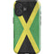 Jamaica Flag Distressed iPhone 16 Impact Case