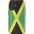 Jamaica Flag Distressed iPhone 16 Impact Case