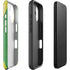 Jamaica Flag Distressed iPhone 16 Impact Case