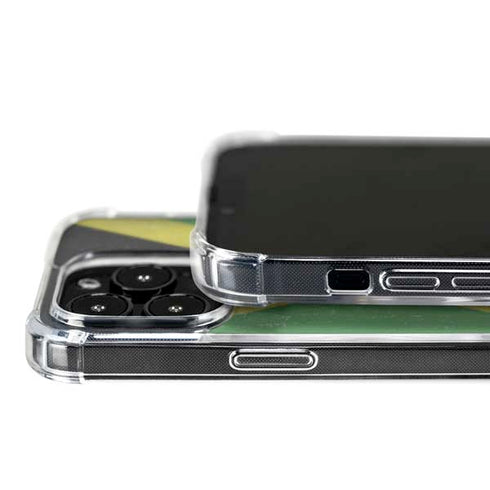 Jamaica Flag Distressed iPhone 16 Pro MagSafe Case