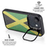 Jamaica Flag Distressed iPhone 16e Kickstand Case