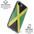 Jamaica Flag Distressed iPhone 16e Clear Case