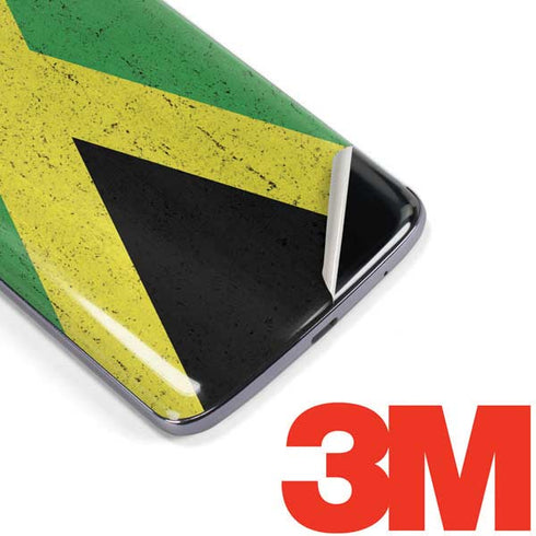 Jamaica Flag Distressed Moto E5 Plus Skin