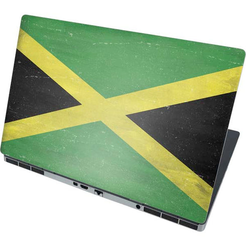 Jamaica Flag Distressed Dell Precision Skin