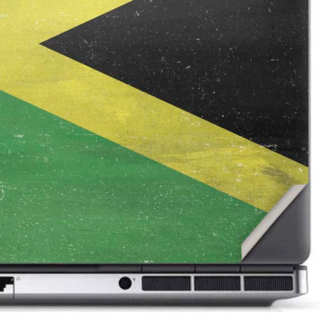 Jamaica Flag Distressed Dell Precision Skin