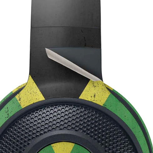 Jamaica Flag Distressed Razer Kraken X Skin