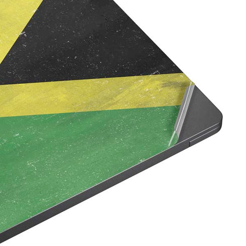 Jamaica Flag Distressed Surface Laptop 7 13.8in Skin